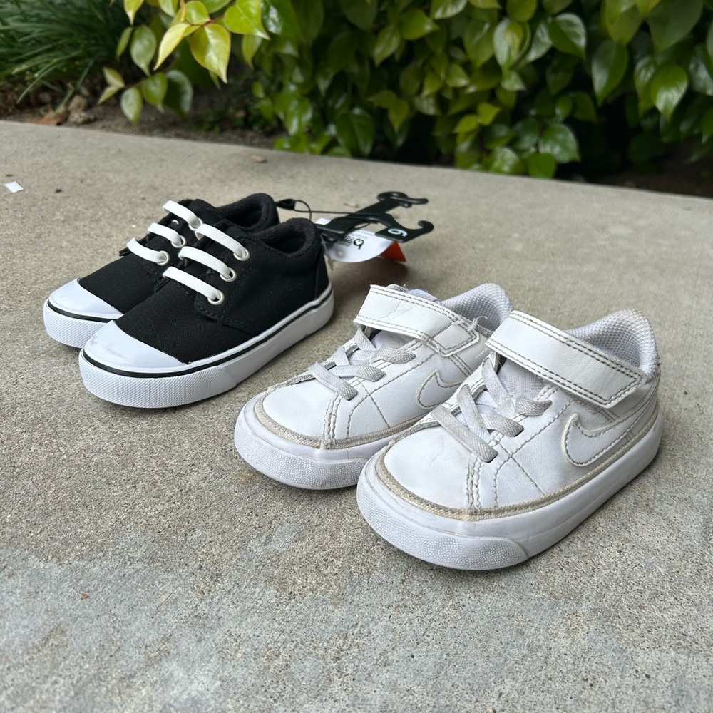 Nike Kids White Sneakers